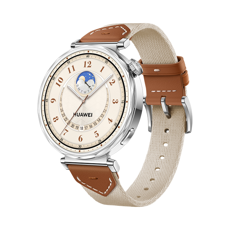 华为(HUAWEI)[新品]WATCH GT5马鞍棕41mm华为智能手表情绪健康助手玄玑感知系统运动涂鸦睡眠监测GT4升级