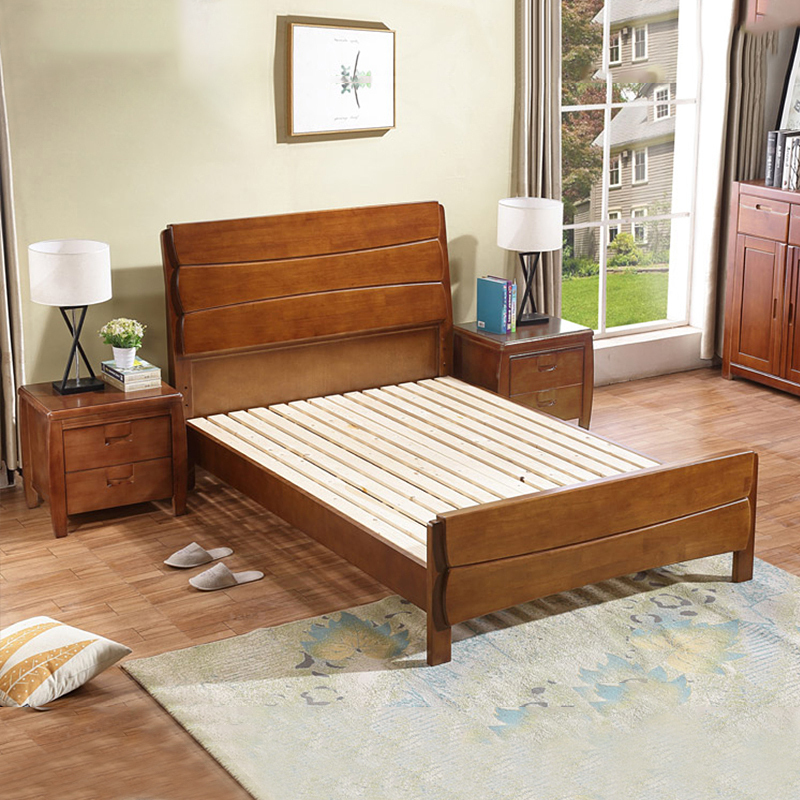 绵冠mianguan办公家具实木床办公宿舍床简易实木床15米接待床单人床