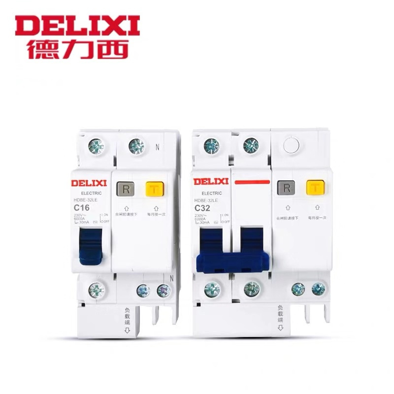 德力西 漏电断路器 规格:DZ47sLE 2P 25A