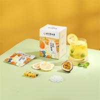 金桔百香果茶茶包冷冲泡饮品冻干柠檬果茶青桔泡水喝的东西水果茶