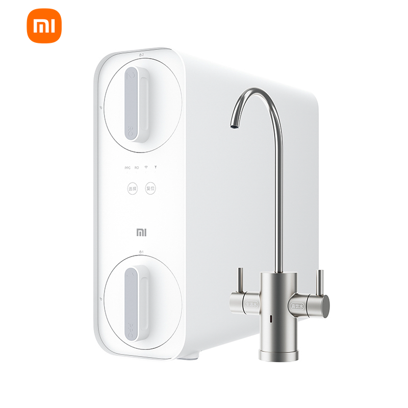 [官方旗舰店]小米净水器h400g家用直饮纯水厨下智能大通量即饮机双水