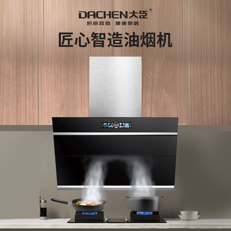 大臣油烟机CXW-298-X36-H2 双电机驱动,一键开合家用油烟机 电机自清洁