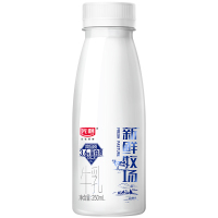 光明新鲜牧场高品质牛乳250ml*10盒 牛奶 纯牛奶