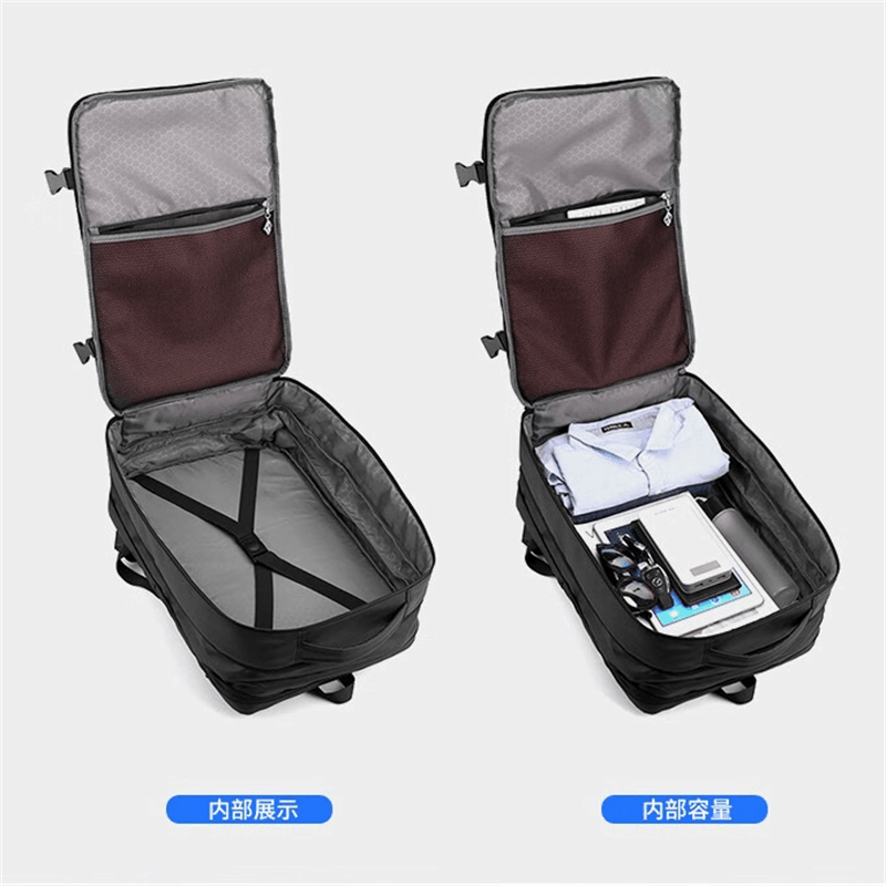 形象派(X.X.PIE)大容量双肩背包xxp-3205尼龙蓝色长33cm高43cm厚15cm图片