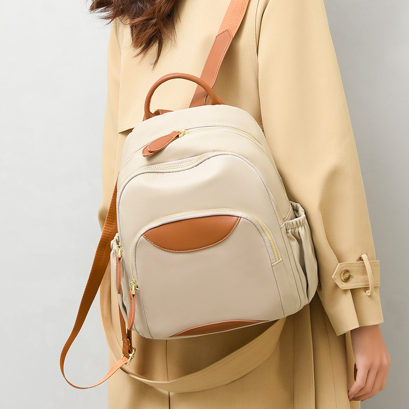 ceba2023新款牛津布双肩包女春夏款简约大容量休闲小背包韩版旅