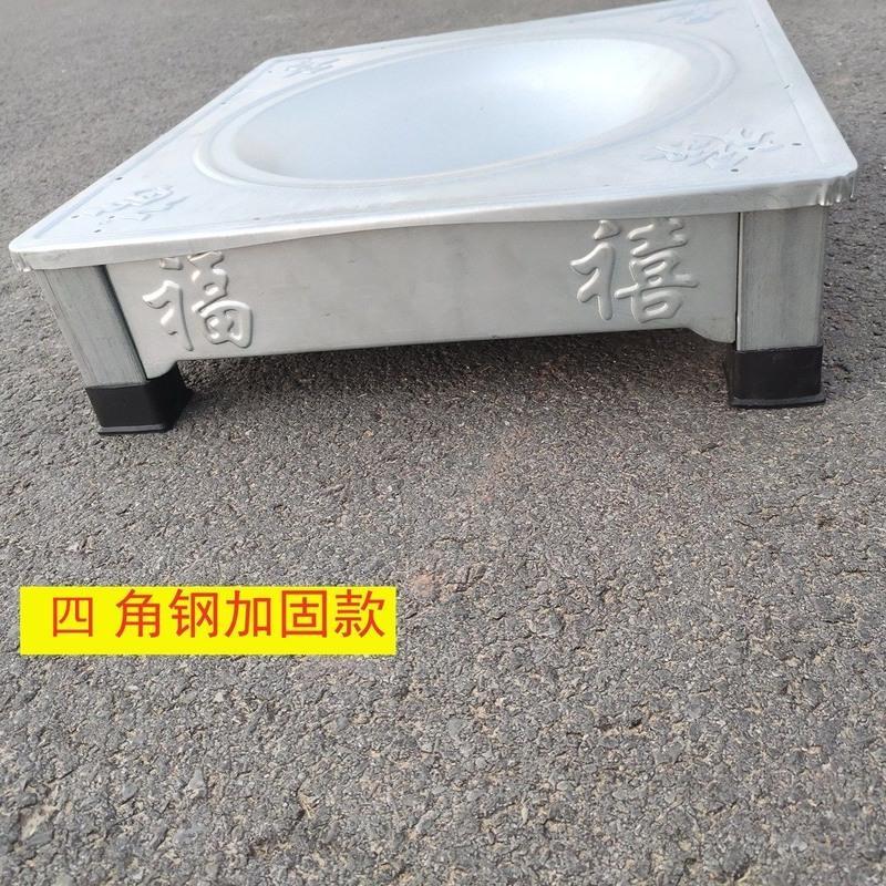 红色可拆卸款[大锅] 单买火盆 冬季烤火盆木炭火盆烤火炉盆烧炭盆家用取暖木炭火盆耐用加厚