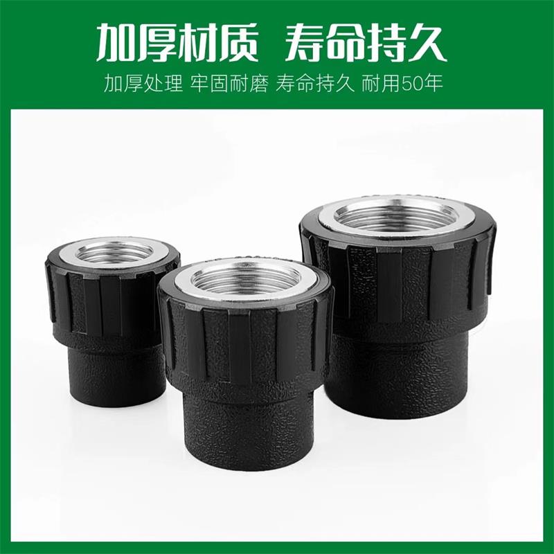 伟鹏双兴 PE内丝直接热熔接头 PE20螺纹1/2(4分) 个高清大图