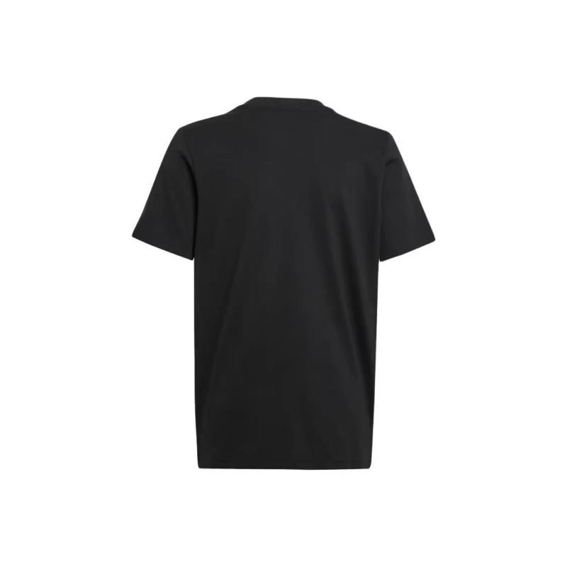 ADIDAS阿迪达斯三叶草短袖T恤运动休闲针织圆领儿童上衣IY5451 D