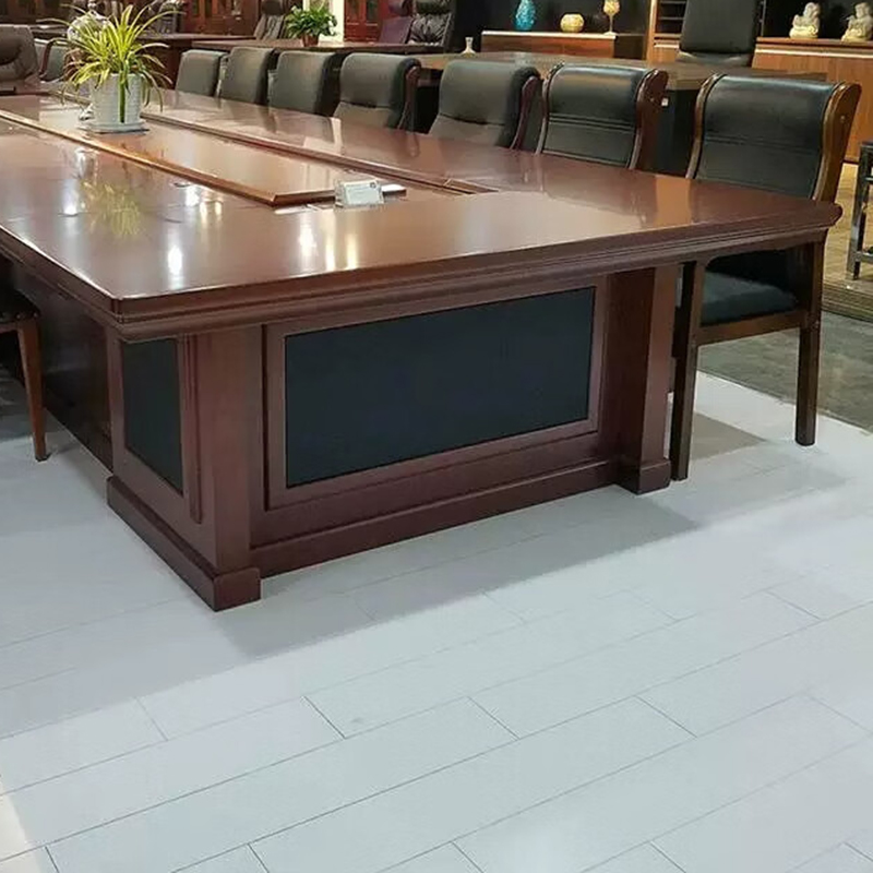 鑫金虎(XIN JIN HU)会议桌办公油漆长桌会议室开会桌8000x2200x750mm高清大图