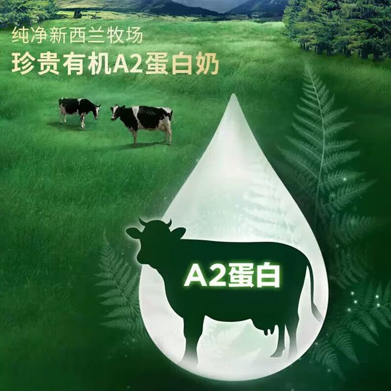 Aptamil澳洲原装进口爱他美奇迹绿罐2段6-12个月有机婴幼儿配方奶粉900g图片
