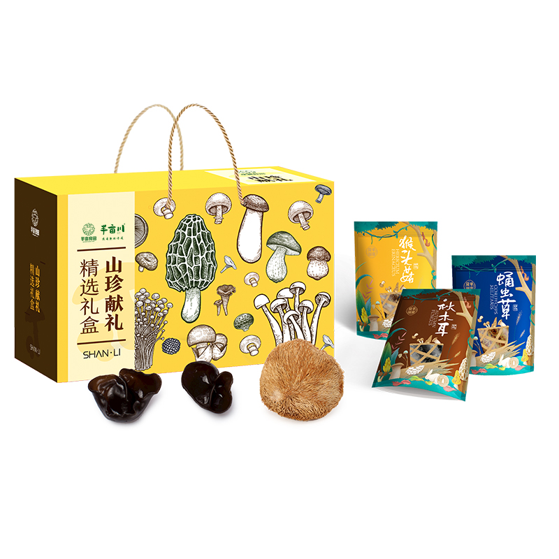 半亩川精选山珍海味食品礼盒高端滋补养生送礼佳品