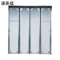 通泰福 厂房车间门折叠推拉门保温推拉门工业平开门 WQ-FSBE/平方米