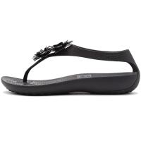 Crocs卡骆驰女鞋新款瑟琳娜闪亮运动人字凉鞋205600-060
