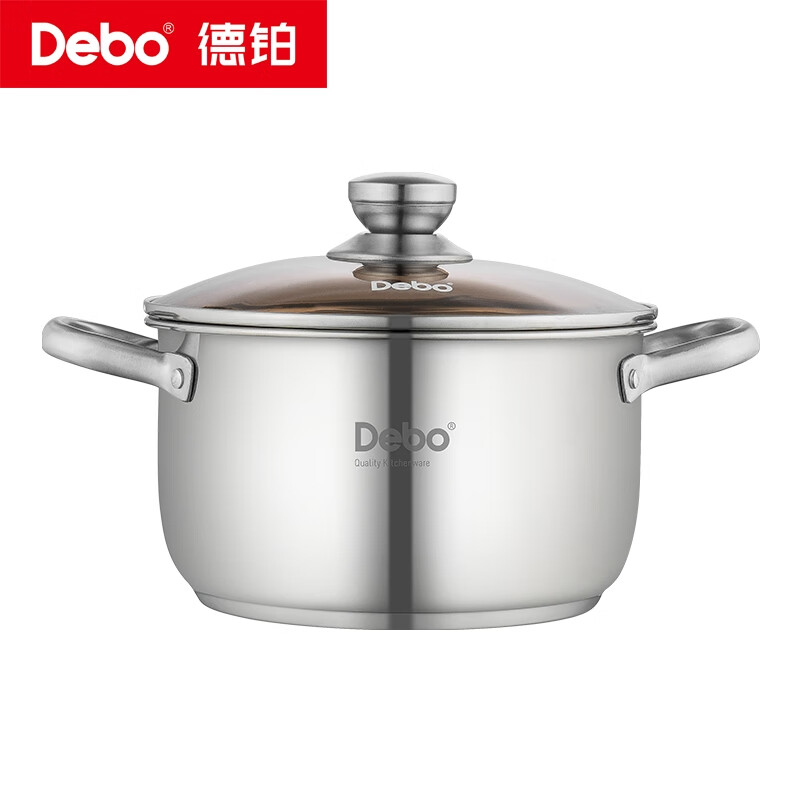 (顺丰发货)德铂(Debo)汤姆逊套装锅14件套DEP-DZTZ283B高清大图