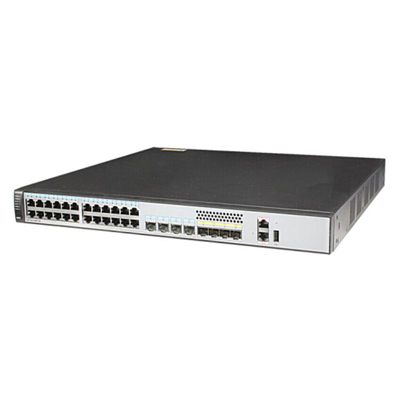 华为 HUAWEI S5720-28P-SI-AC 24口全千兆核心交换机(含两个光模块)