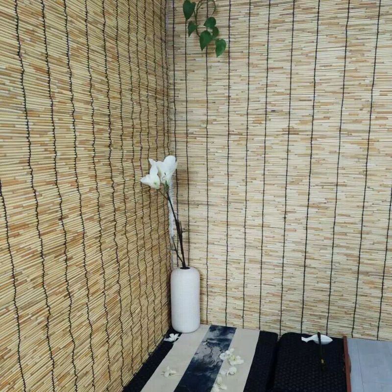 精品芦苇帘子遮阳草帘遮光隔断窗帘装修卷帘草帘窗帘.