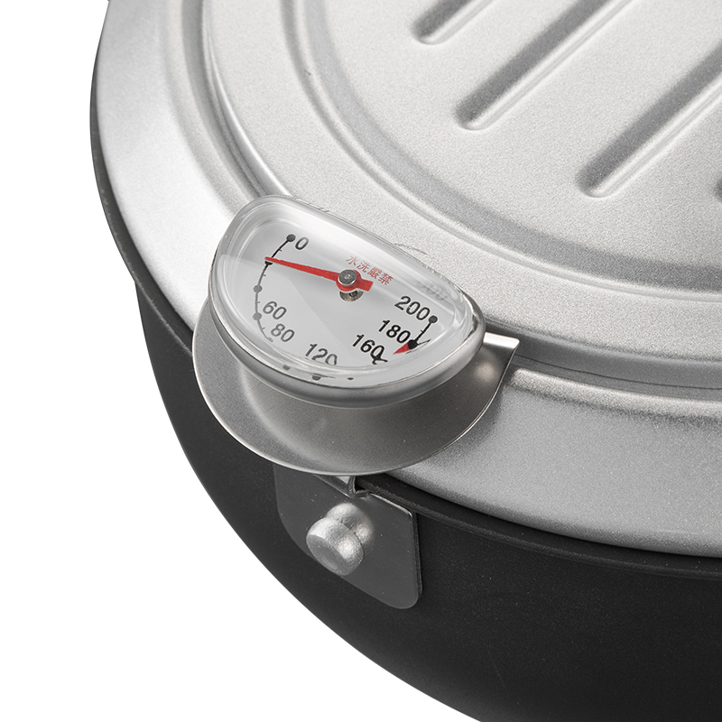 炊大皇(COOKER KING)自沥盖油炸锅20CM 汤锅铁锅家用炸薯条炸油条TG20ZL