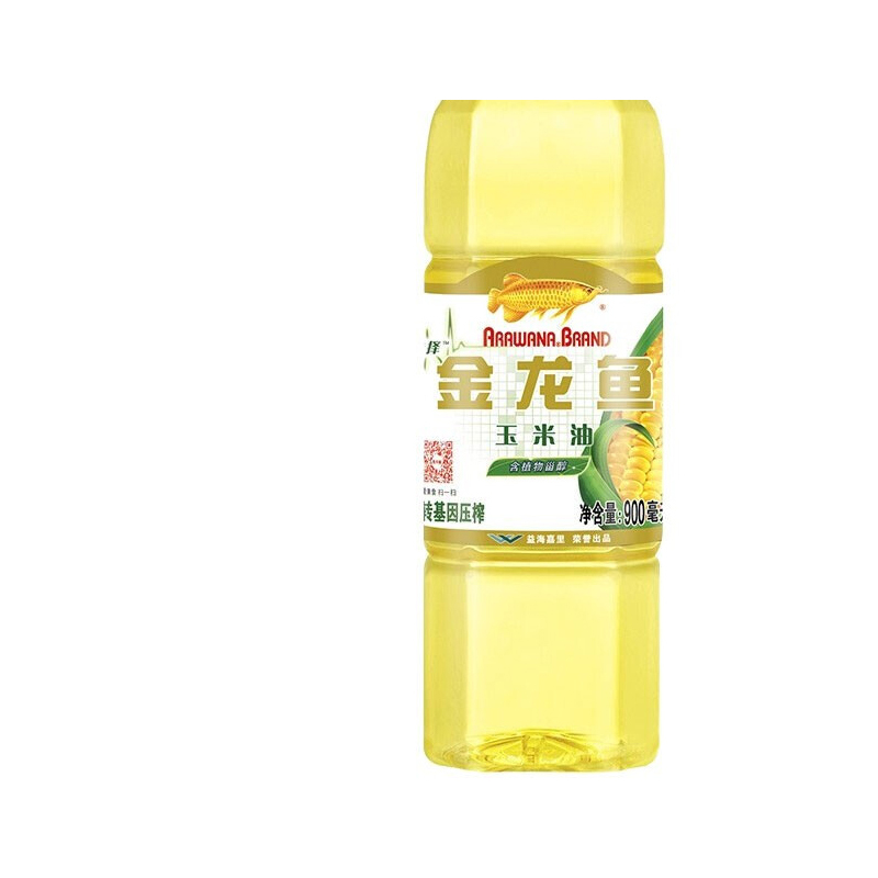 金龙鱼 食用油 非转 玉米油 900ml