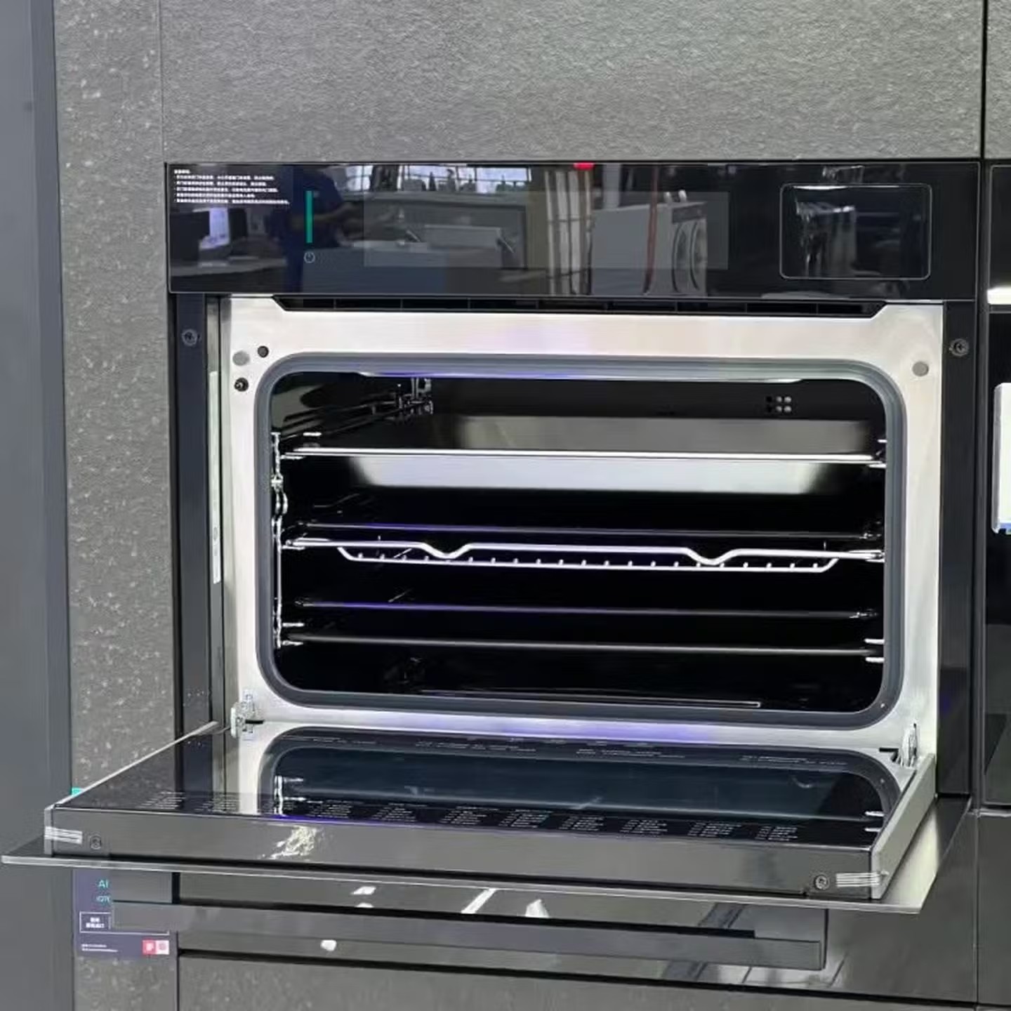 西门子 CS5S5N9G6W 58L大容量嵌入式蒸烤箱IQ500智魔方蒸烤六合一多功能一体机 晶御智能自清洁AI语音高清大图