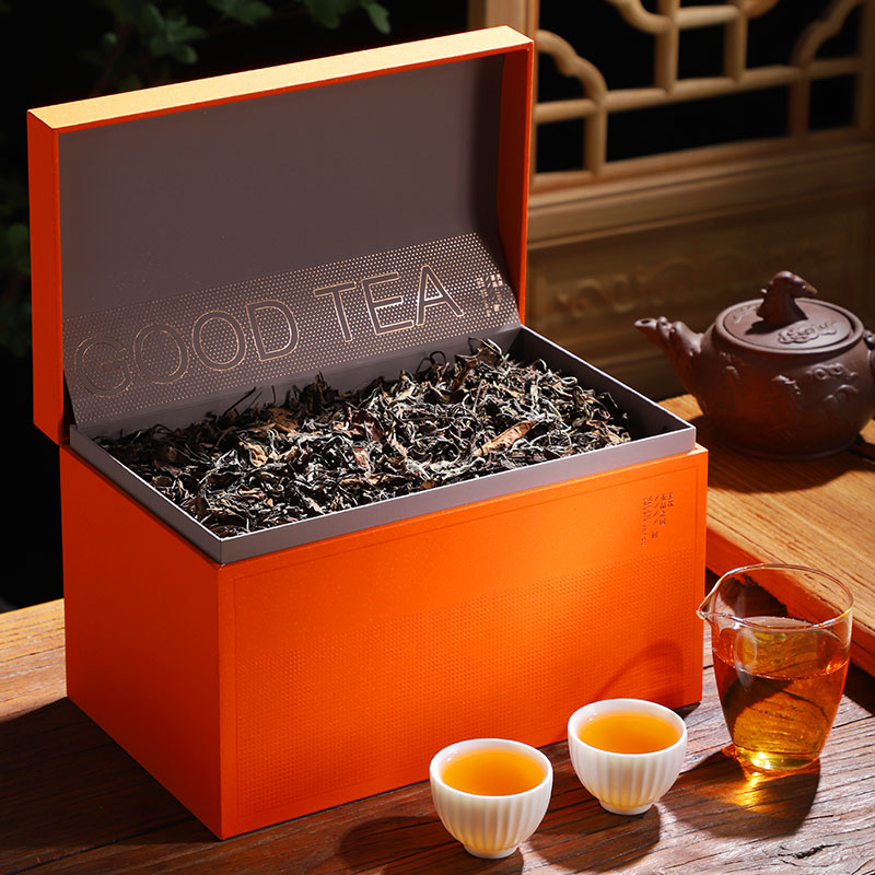 十年陈韵福鼎白茶老寿眉老白茶传统日晒枣香茶叶白牡丹礼盒装500g高清大图
