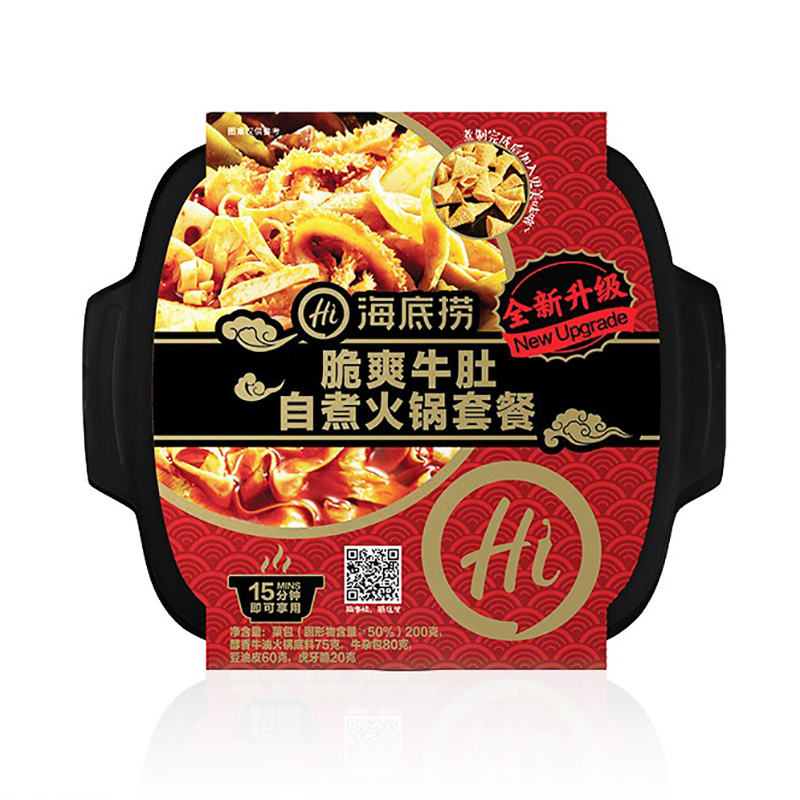 海底捞脆爽牛肚自煮火锅套餐-435g*2
