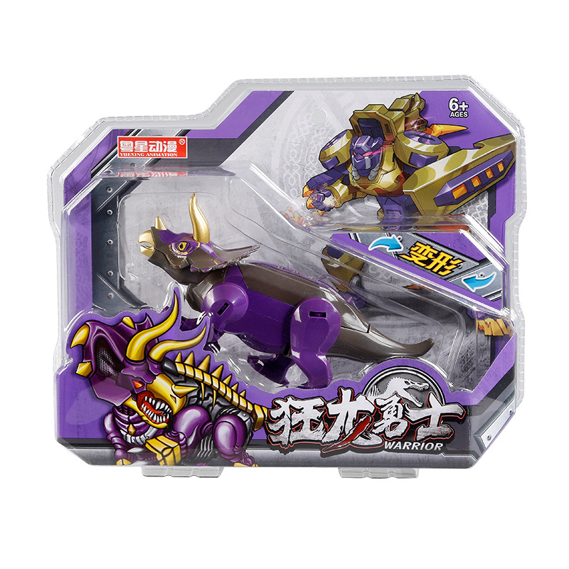 变形恐龙玩具机甲金刚霸龙机器人手办模型小暴龙套装儿童男孩36