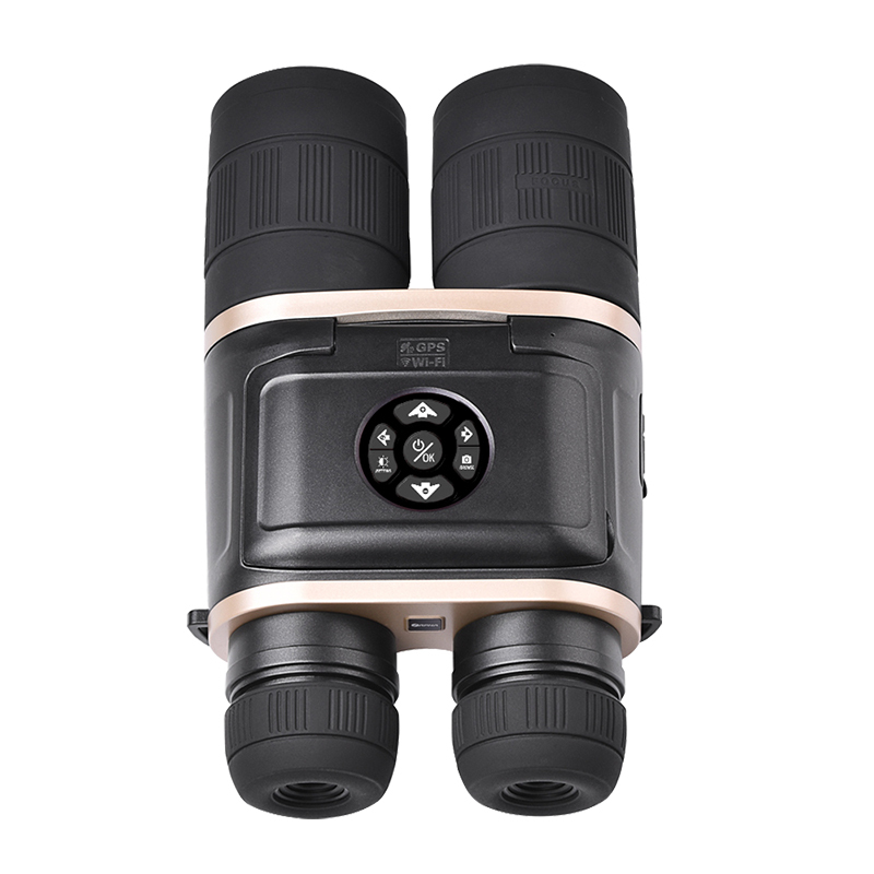 奥尔法三代双筒数码夜视仪日夜两用拍照录像外置显示屏db550l