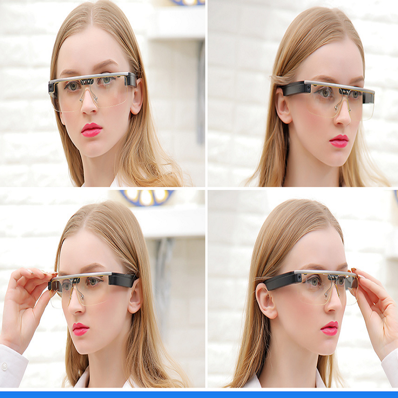 智能眼镜户外运动摄像眼镜谷歌智能眼镜手机网络直播语音导航录像眼镜