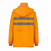 飞翔大雁 高可视警示分身雨衣 分体式(M-4XL)套