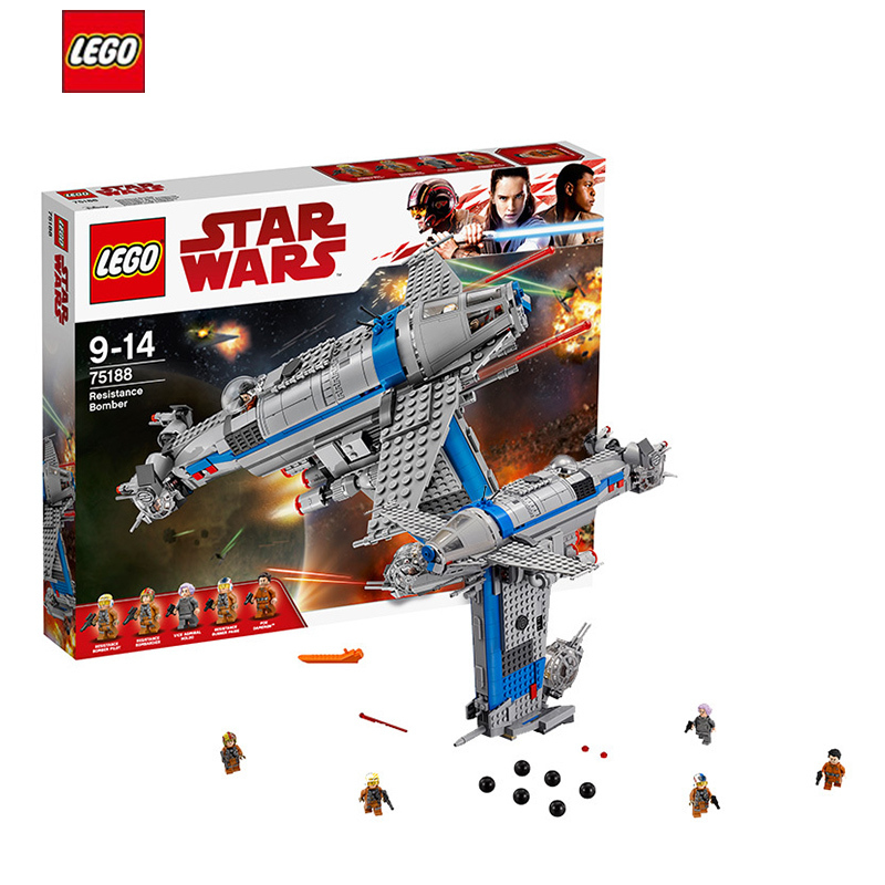 lego 乐高 star wars星球大战系列 抵抗组织轰炸机 legc75188 10岁