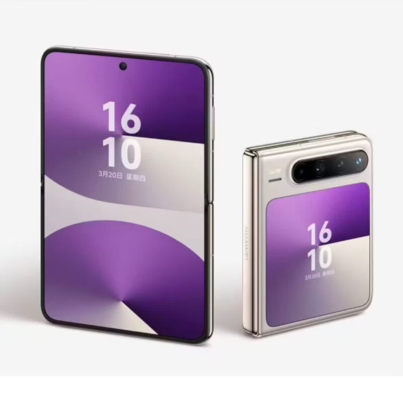 华为(HUAWEI) Pura X 12GB+256GB@幻夜黑 鸿蒙AI红枫原色影像 折叠屏手机 鸿蒙系统华为手机高清大图