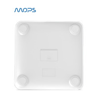 MOPS 智能体脂秤 MINI 8项核心身体数据 蓝牙脂肪秤 APP控制 家用电子秤 白色