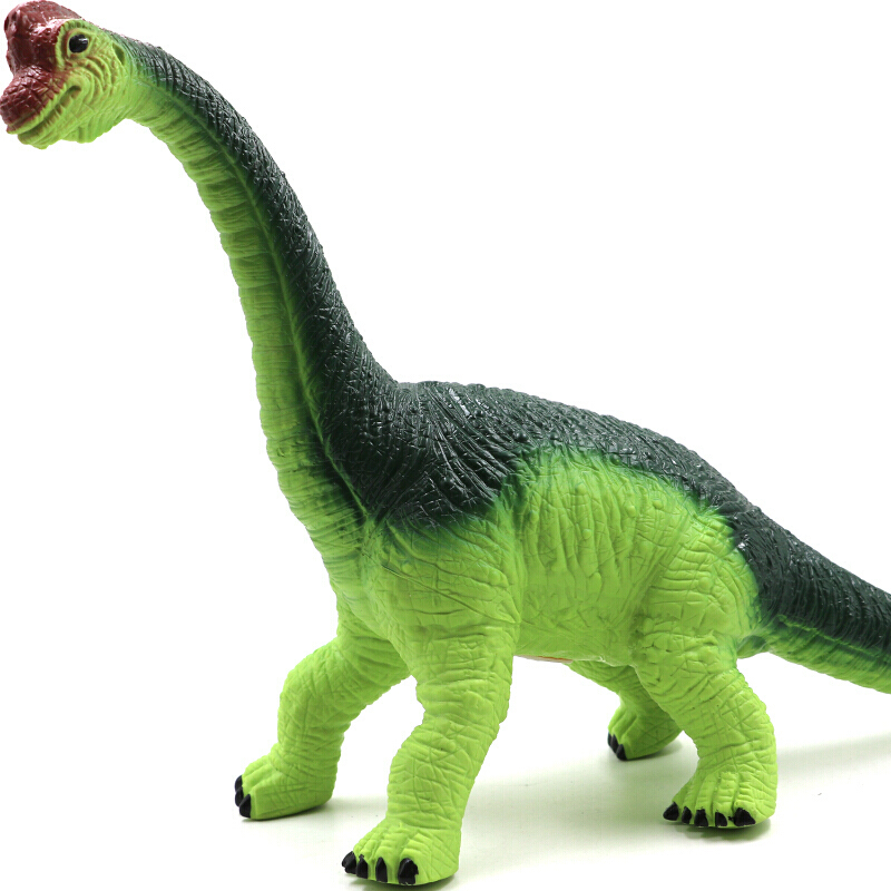 仿真软胶大号恐龙玩具霸王龙三角龙腕龙剑龙带声音动物模型玩具 大
