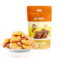 来伊份-牛肉豆脯125g*4