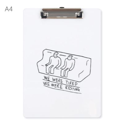 初品/I'm cool 亚克力板夹 书写垫写字板文件夹办公文具画板试卷 D:沙发