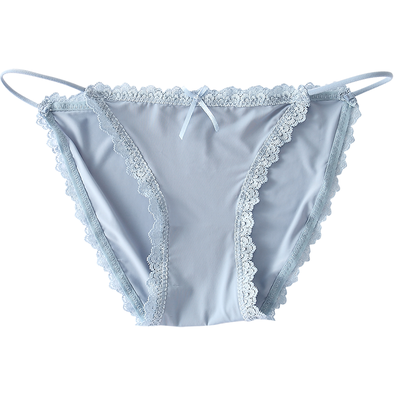 波迷娜bomina3条装内裤女性感细带火辣低腰女士三角裤头蕾丝边无痕纯