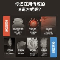 万和(Vanward) 100升二星级消毒柜 嵌入式高温消毒柜 家用碗筷餐具厨房消毒碗柜 ZTD100Q-D5