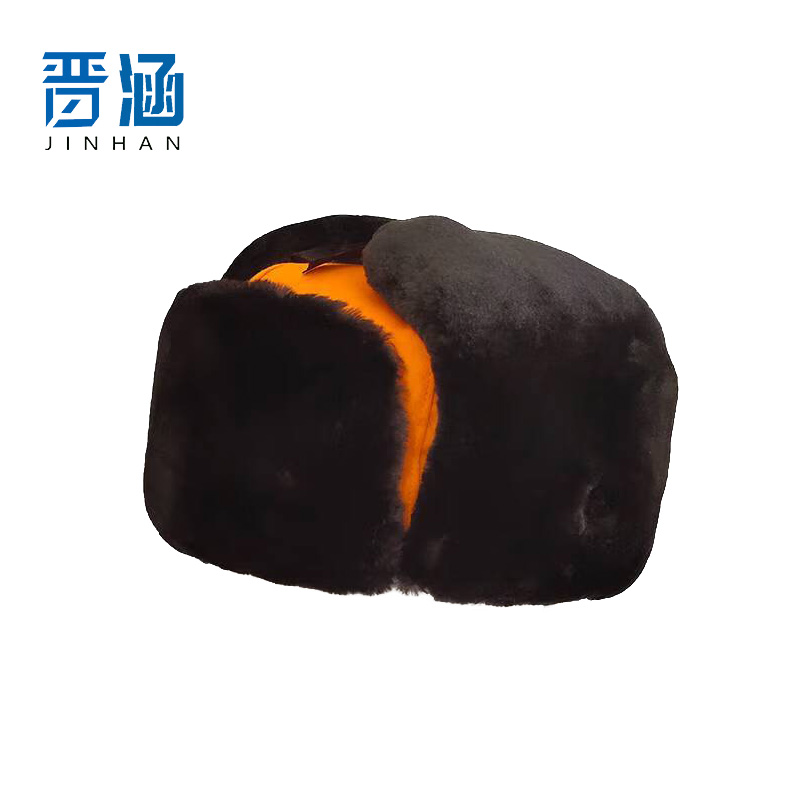 晋涵 棉帽 黄黑色/顶高清大图