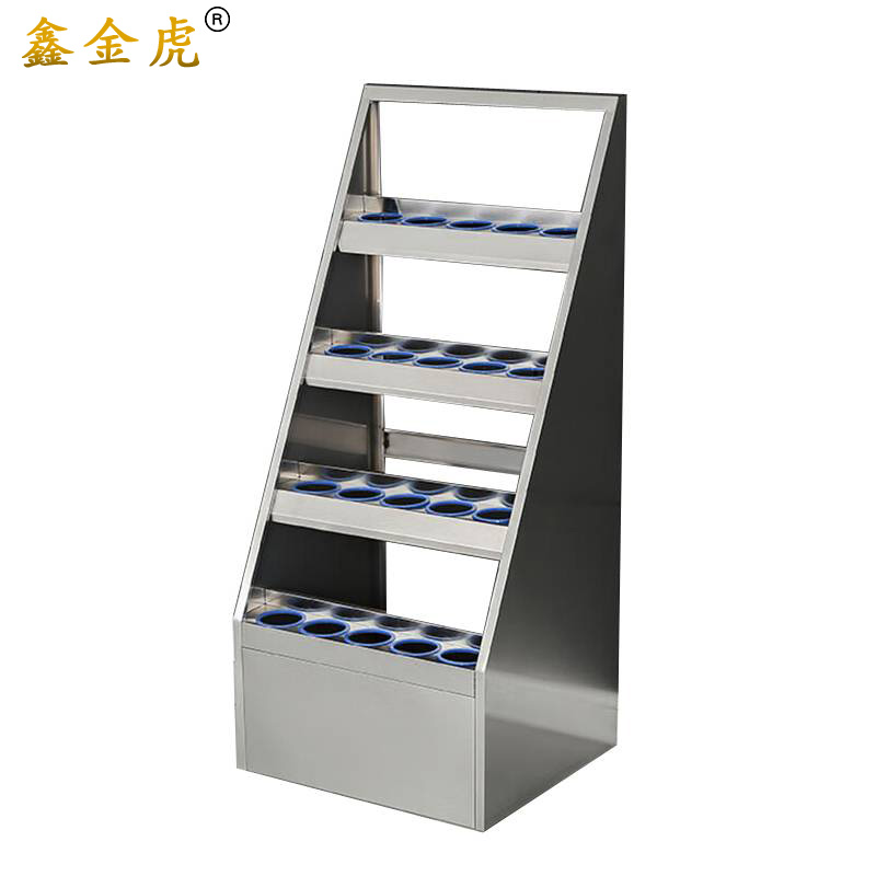 鑫金虎水杯柜20位不锈钢存放柜ZN3 550*490*1250mm高清大图