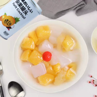 【中华特色】瓦房店馆 味品堂 杂果罐头425g*5罐 烘焙专用 什锦罐头水果罐头菠萝椰果黄桃樱桃罐头糖水罐头追剧野餐户外