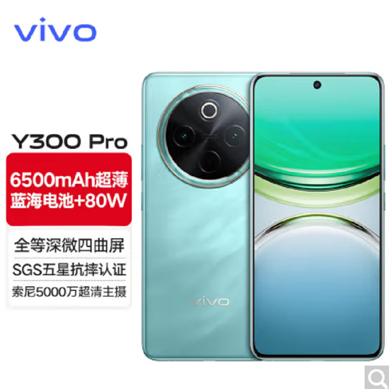 vivo Y300 Pro 金镶玉 12GB+512GB 5G手机