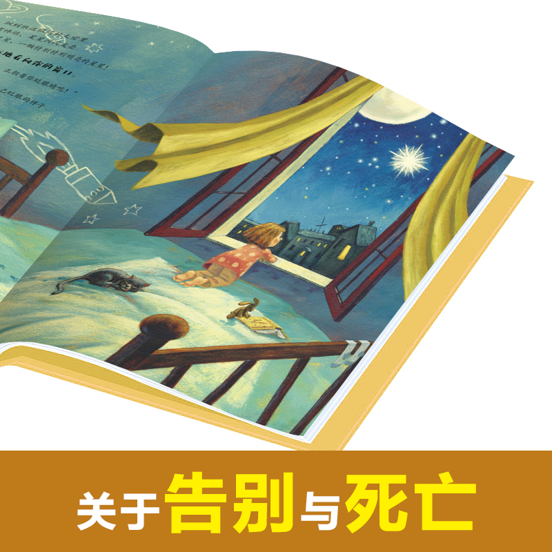 [2册] [正版]爷爷的后一个秘密 爷爷是个笨小孩 精装硬壳布丽吉特·恩德斯亲子成长故事书3-6岁儿童绘本读物书生命教育高清大图