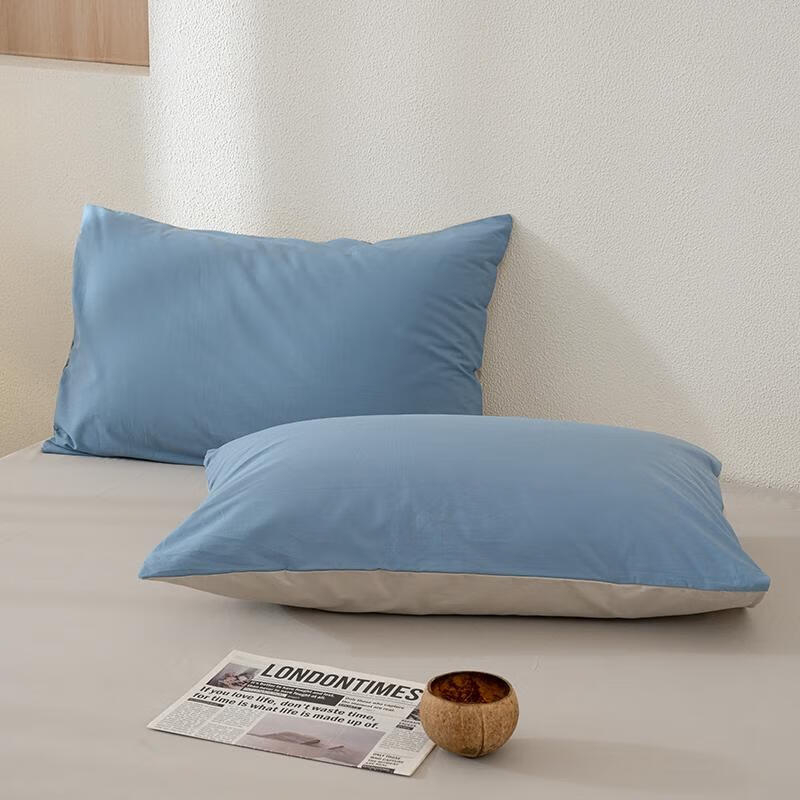 Calvert Kris 天丝棉数码印花四件套--茶颜粉被套200*230cm,床单245*250cm,枕套48*74c高清大图