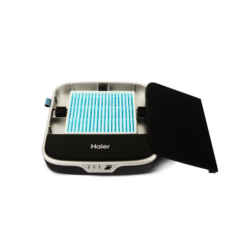 海尔(Haier)空气净化器 CJ05B自动检测 HEPA滤网 除甲醛异味雾霾PM2.5 车载净化器