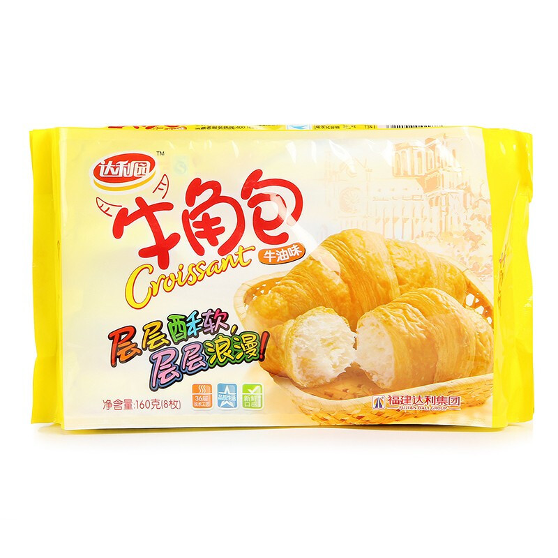 达利园牛角包牛油味160g