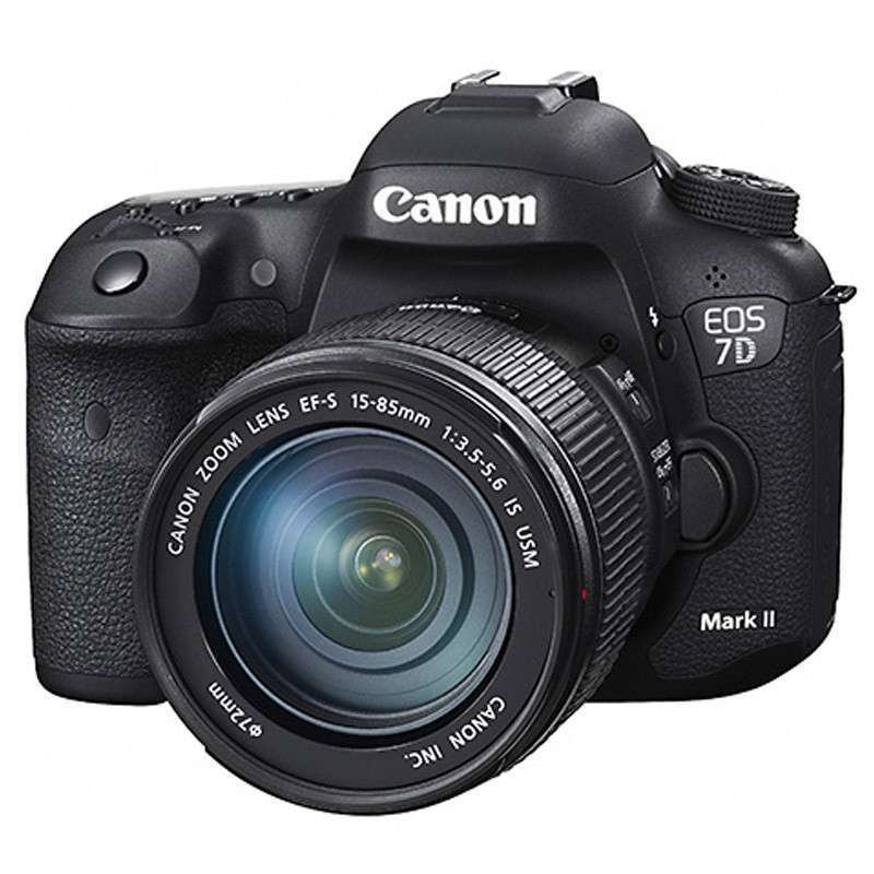 佳能(Canon)7D Mark II 15-85mm 镜头单反相机套餐(含E6N国产电池+卡宴CT2450X3三脚架)