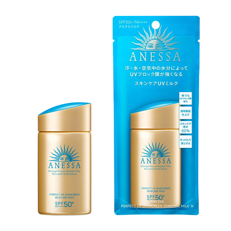 SHISEIDO 资生堂 安耐晒金瓶防晒霜60ml高清大图