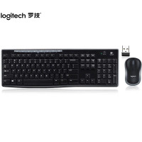 罗技(Logitech)电竞MK270 无线光电键鼠套装 黑色