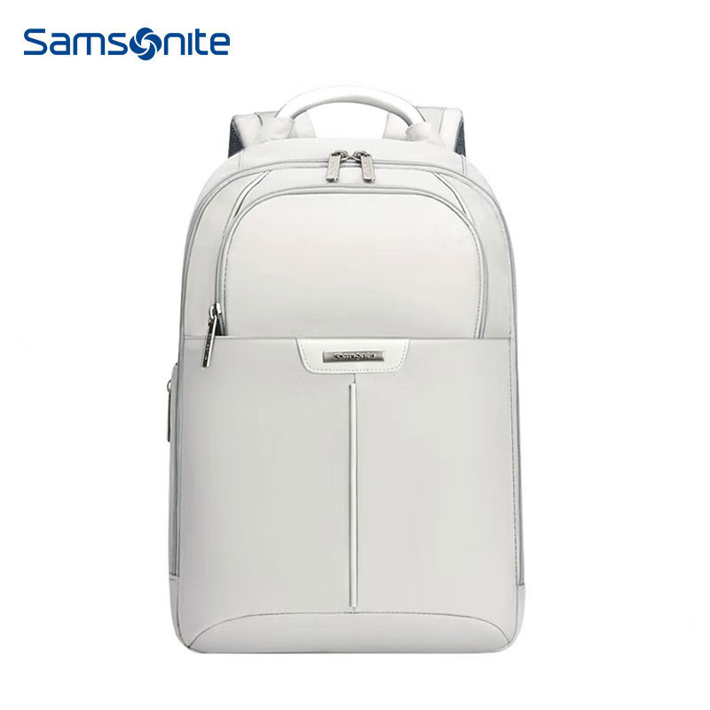 新秀丽(Samsonite)双肩包女士电脑包背包旅行包苹果华为笔记本电脑包 13.3英寸 BP2 灰色BP2*28002