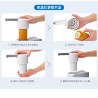 日本三菱 可菱水(CLEANSUI)净水器Q303家用厨房台上式 直饮机净水机过滤器免插电无废水